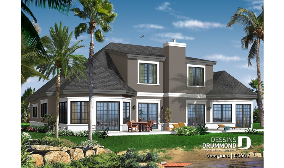 Version couleur no. 4 - Vue arrière - Georgiana