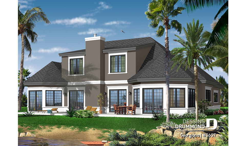 Version couleur no. 4 - Vue arrière - Georgiana