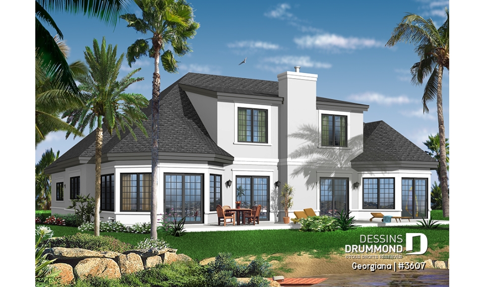 Vue arrière - MODÈLE DE BASE - Georgiana