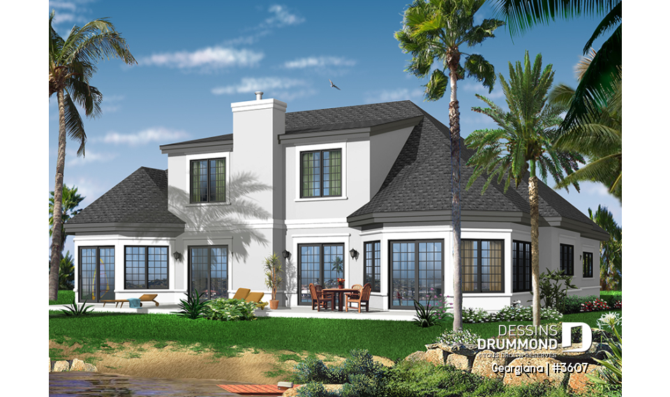 Vue arrière - MODÈLE DE BASE - Georgiana