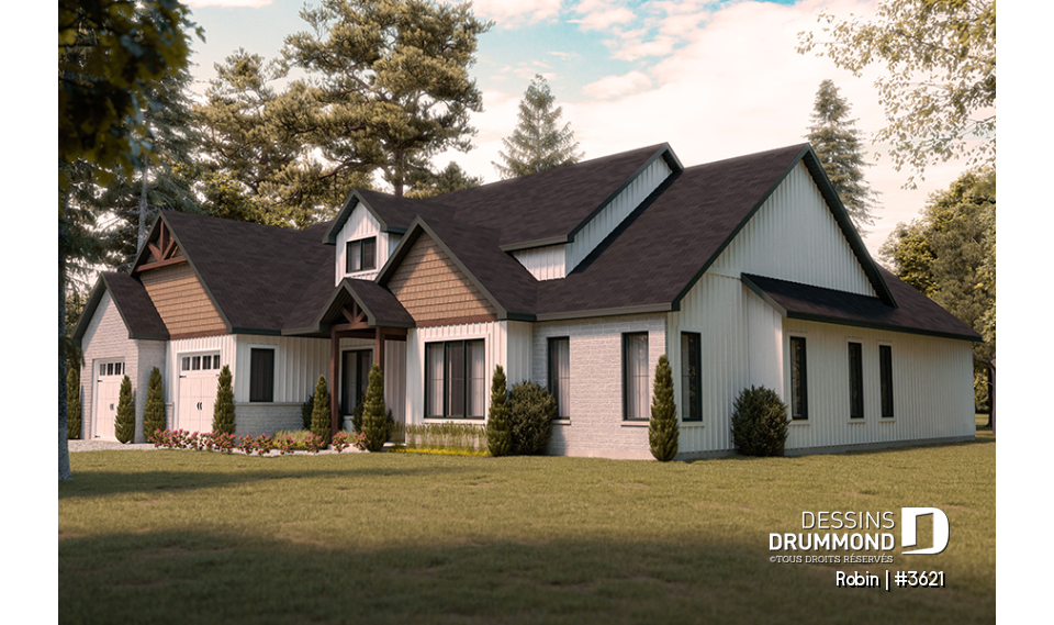 Vue avant - MODÈLE DE BASE - Robin