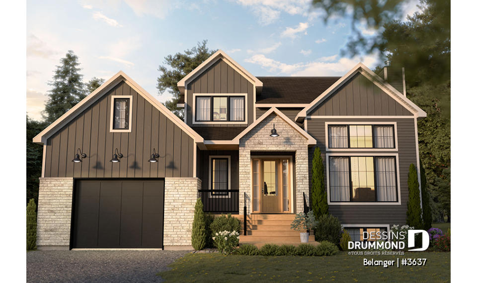 Version couleur no. 1 - Vue avant - Belanger