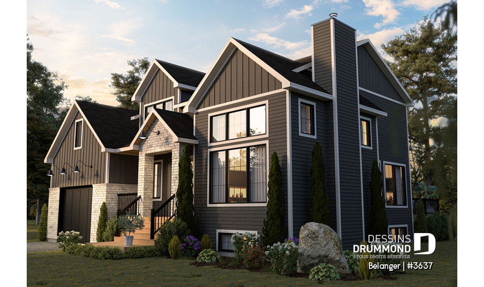 Version couleur no. 1 - Vue avant - Belanger