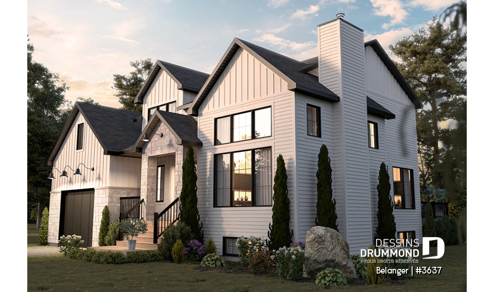 Vue avant - MODÈLE DE BASE - Belanger