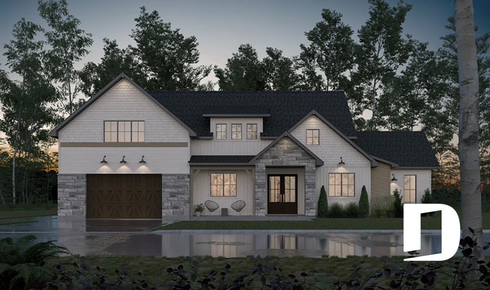 Vue avant - MODÈLE DE BASE -  - Birchview