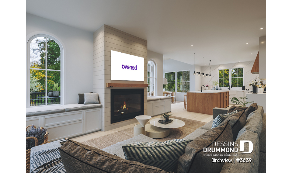 Vue avant - MODÈLE DE BASE - Birchview