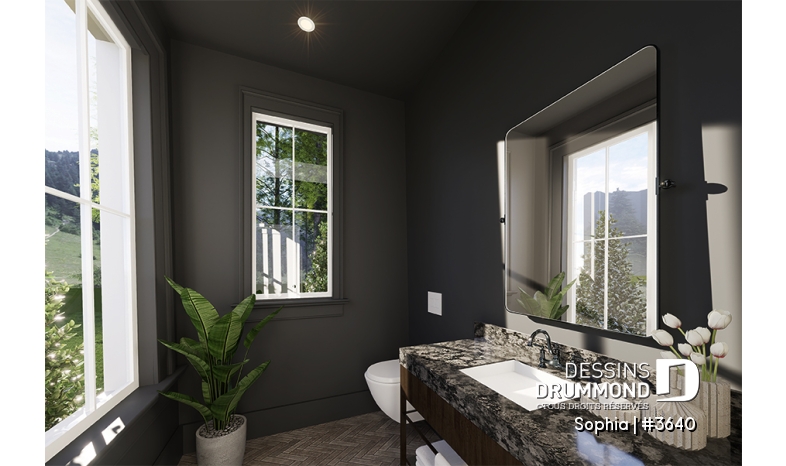 Photo Demi salle de bain - Sophia