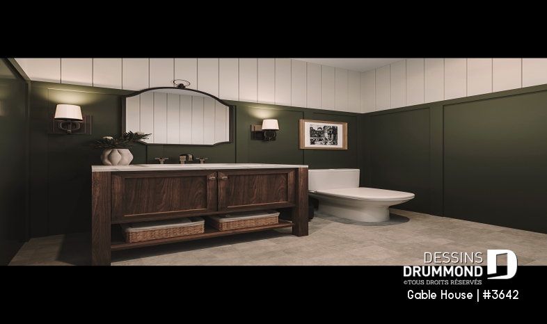 Photo Demi salle de bain - Gable House