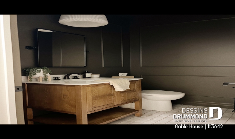 Photo Demi salle de bain - Gable House