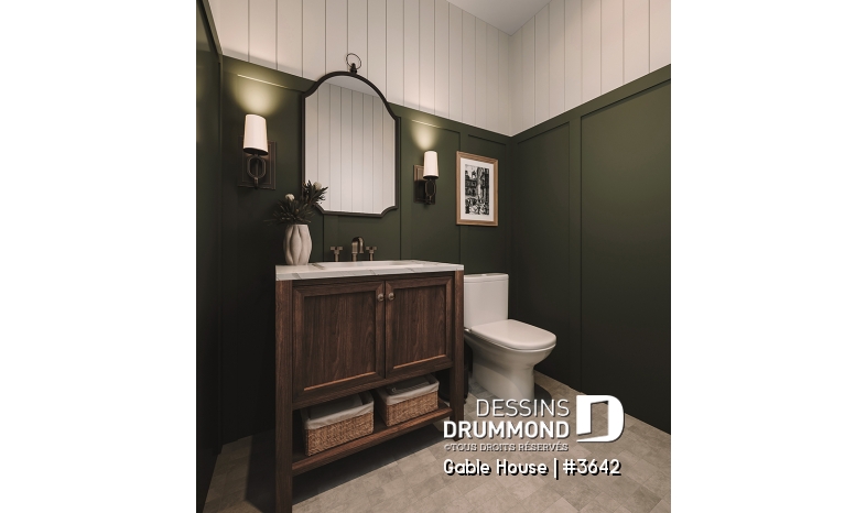 Photo Demi salle de bain - Gable House