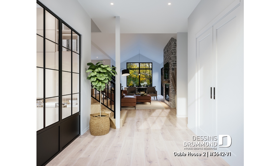 Vue intérieure - Gable House 2