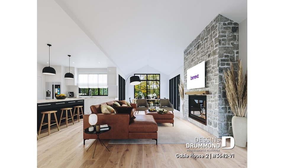 Vue intérieure - Gable House 2