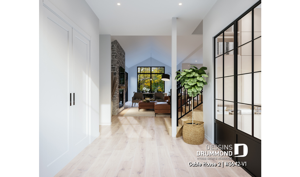 Vue intérieure - Gable House 2