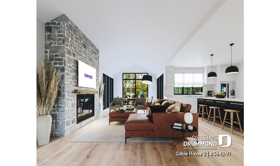 Vue intérieure - Gable House 2