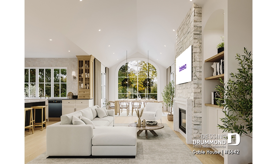 Vue intérieure - Gable House