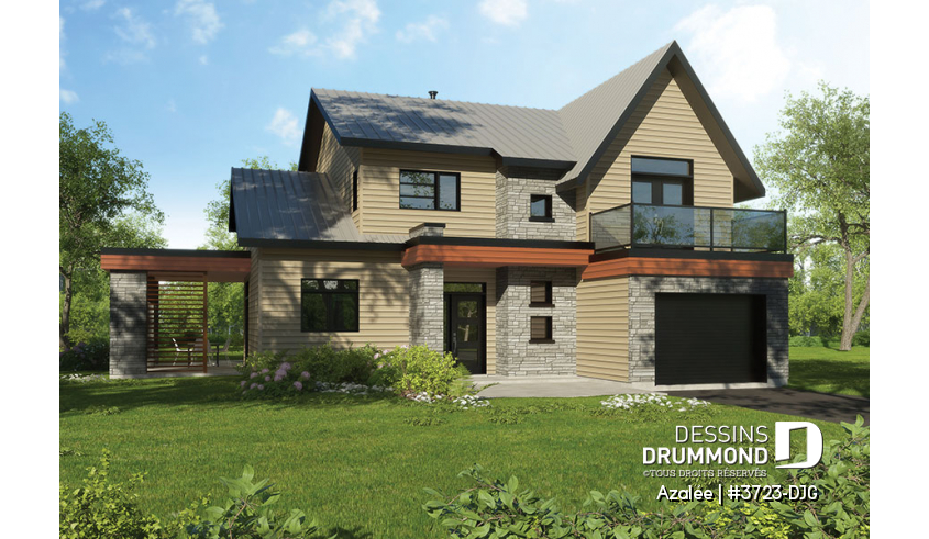 Version couleur no. 2 - Vue avant - Azalée