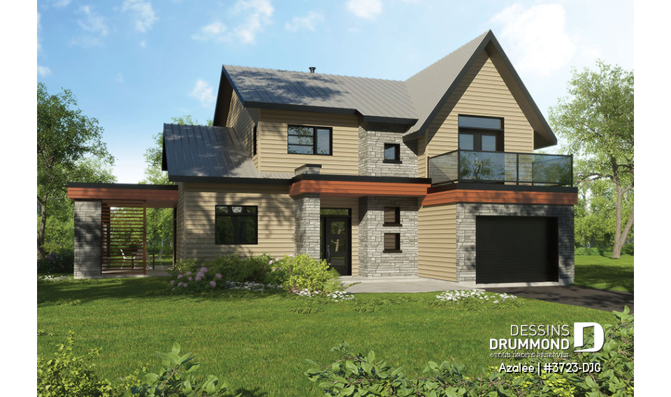 Version couleur no. 2 - Vue avant - Azalée