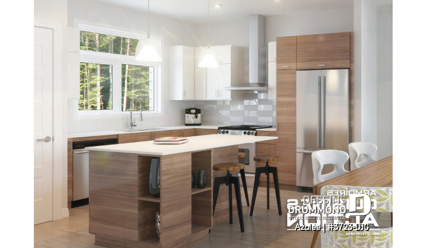 Vue intérieure - Azalée