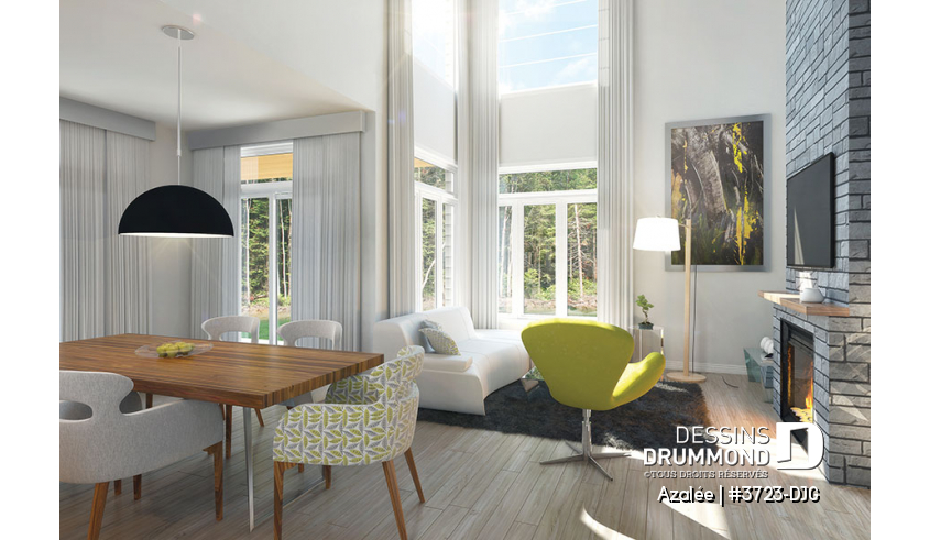 Vue intérieure - Azalée