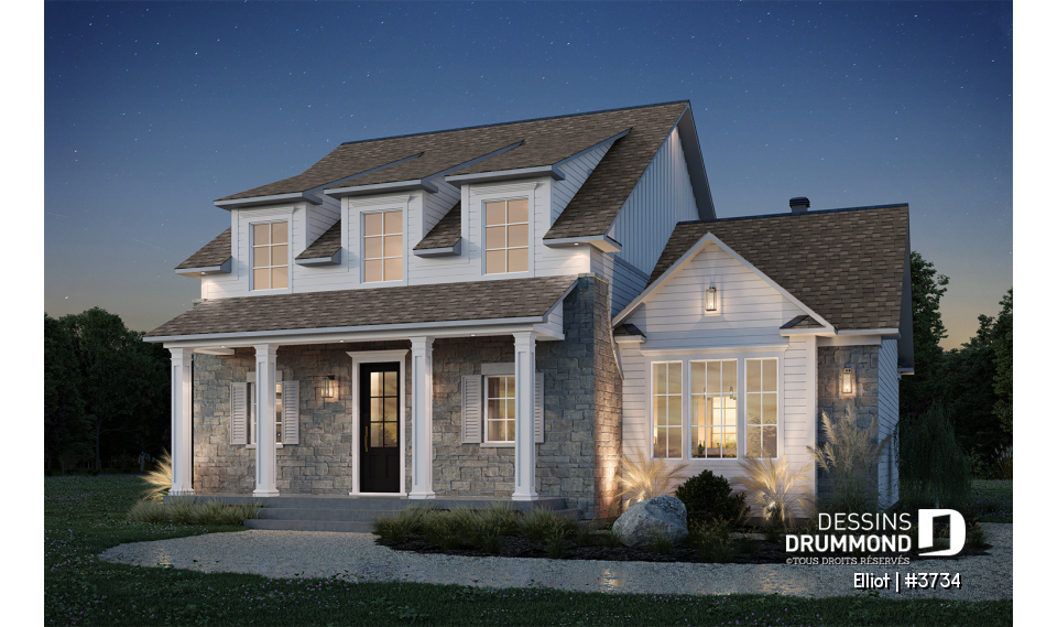 Vue avant - MODÈLE DE BASE - Elliot