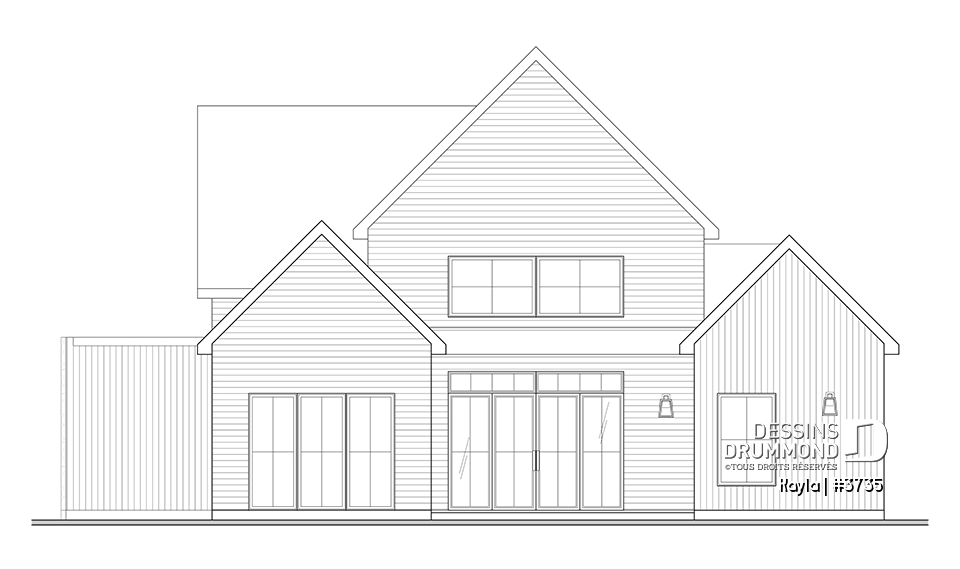 Vue arrière - MODÈLE DE BASE - Kayla