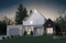 Vue avant - MODÈLE DE BASE - Plan de maison classique, suite des parents au r-d-c, total 3 chambres + bureau - Kayla