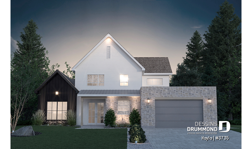 Vue avant - MODÈLE DE BASE - Kayla