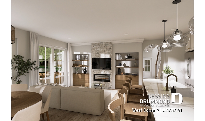 Photo Salle de séjour - West Coast 2