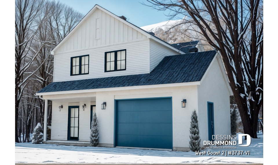 Vue avant - MODÈLE DE BASE - West Coast 2