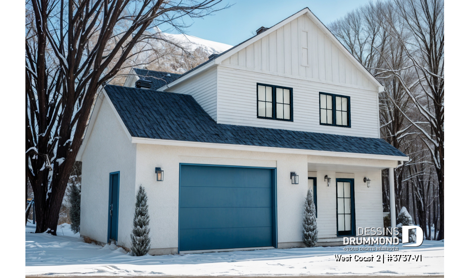 Vue avant - MODÈLE DE BASE - West Coast 2