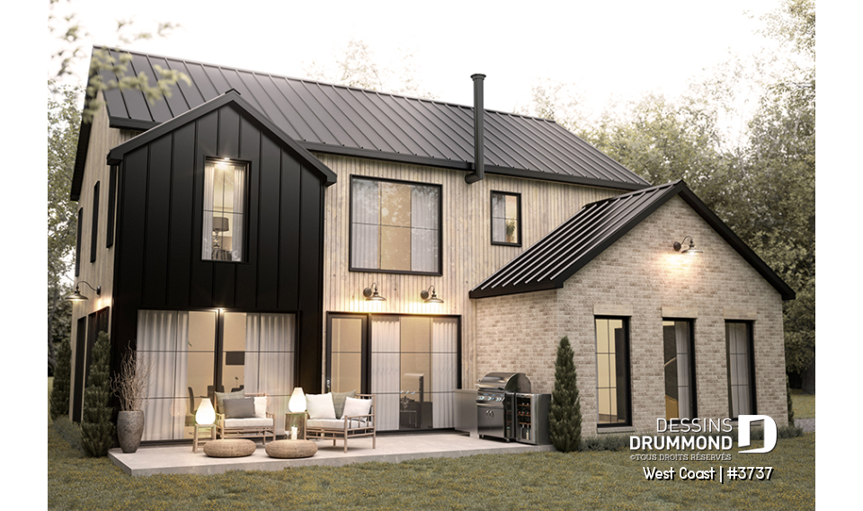 Vue droite - West Coast