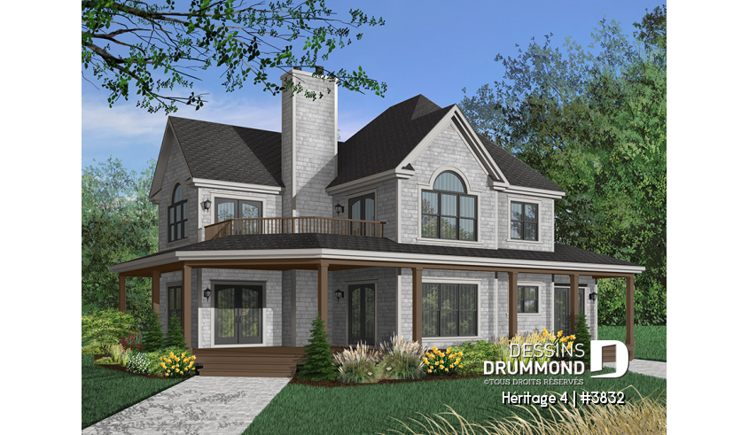 Version couleur no. 2 - Vue avant - Héritage 4