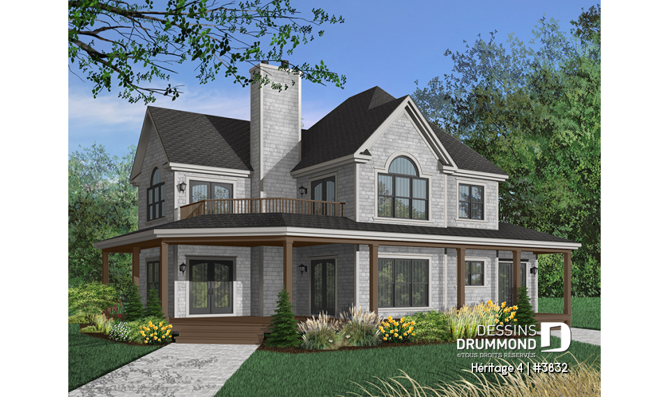 Version couleur no. 2 - Vue avant - Héritage 4