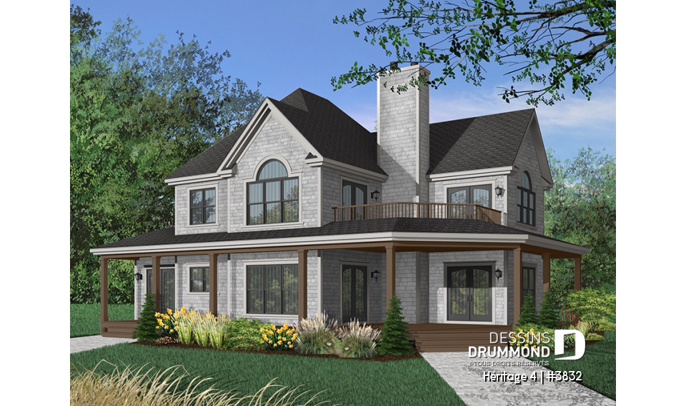 Version couleur no. 2 - Vue avant - Héritage 4