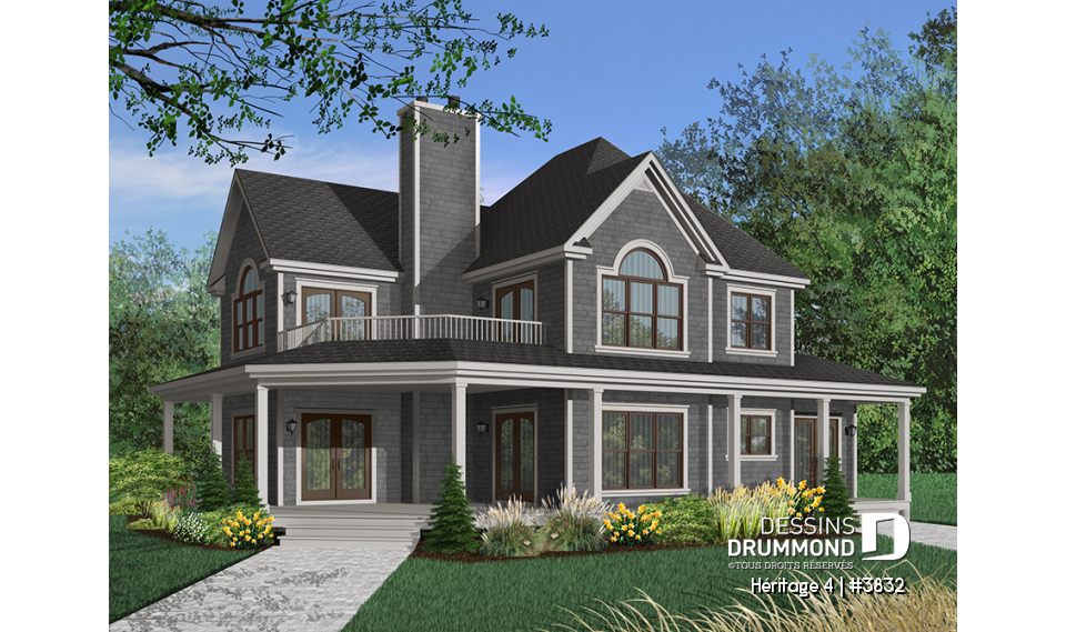 Version couleur no. 3 - Vue avant - Héritage 4