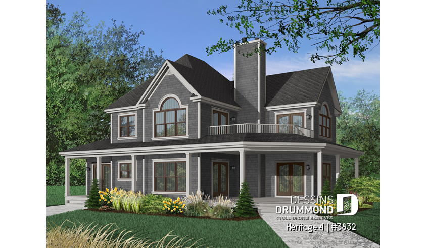 Version couleur no. 3 - Vue avant - Héritage 4