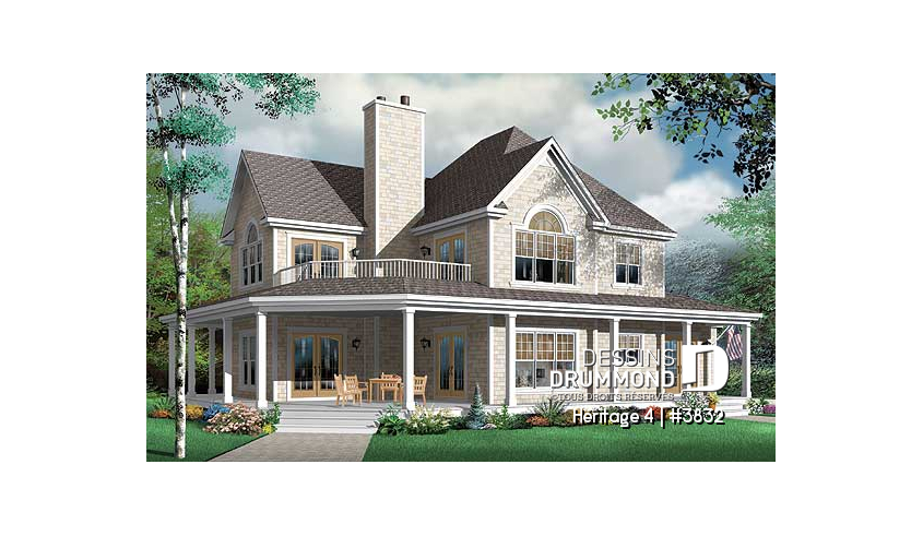 Vue avant - MODÈLE DE BASE - Héritage 4