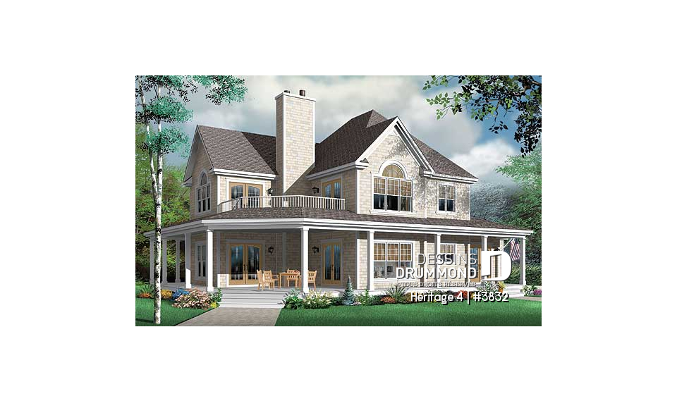 Vue avant - MODÈLE DE BASE - Héritage 4