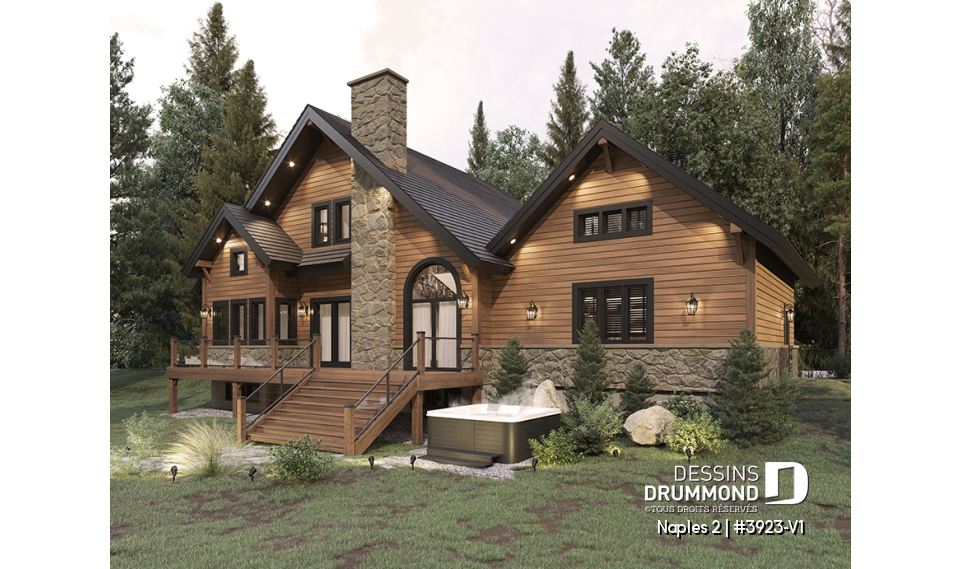 Vue arrière - MODÈLE DE BASE - Naples 2