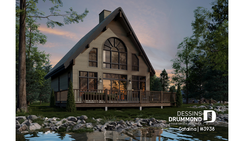 Version couleur no. 1 - Vue arrière - Catalina