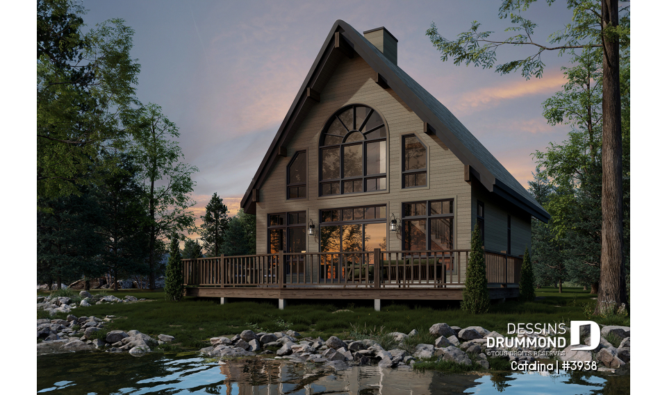 Version couleur no. 1 - Vue arrière - Catalina