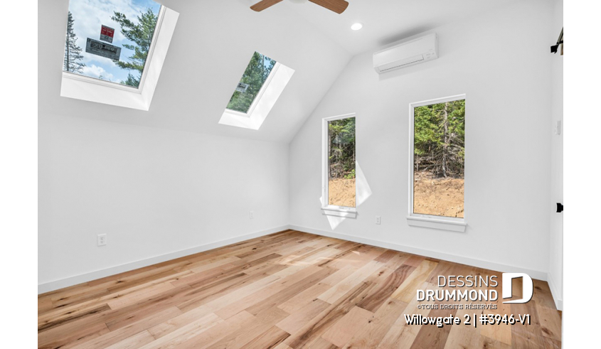 Photo Suite des maîtres du plan de maison unifamiliale 3946-V1 Photo Suite des maîtres - Willowgate 2