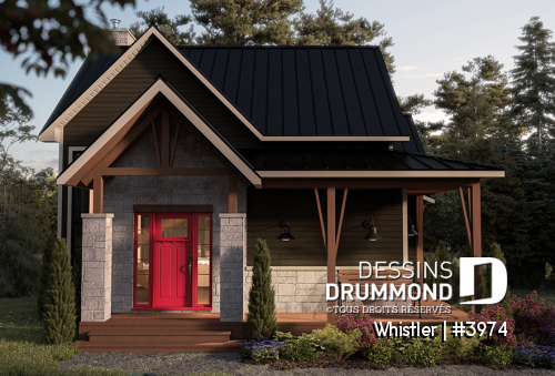 Vue avant - MODÈLE DE BASE -  - Whistler