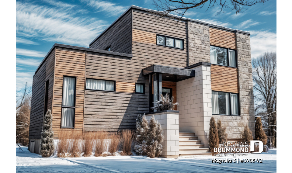 Vue avant - MODÈLE DE BASE - Magnolia 3