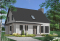 Vue avant - MODÈLE DE BASE - Maison de campagne, 3 chambres, grand îlot, garde-manger, foyer, cuisine extérieure sur terrasse abritée - Beauséjour 3