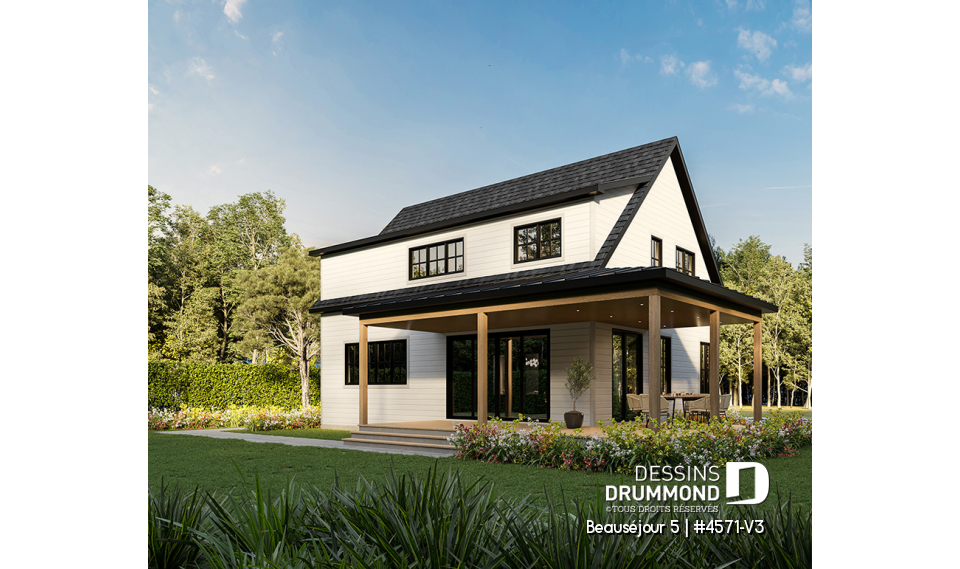 Version couleur no. 1 - Vue arrière - Beauséjour 5