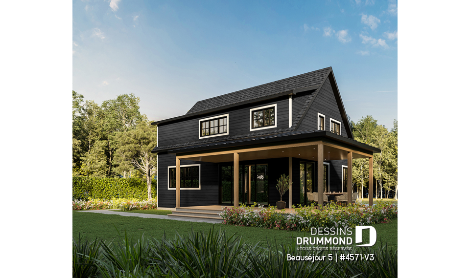 Vue arrière - MODÈLE DE BASE - Beauséjour 5