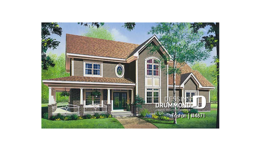 Vue avant – Modèle ORIGINAL - Tristan