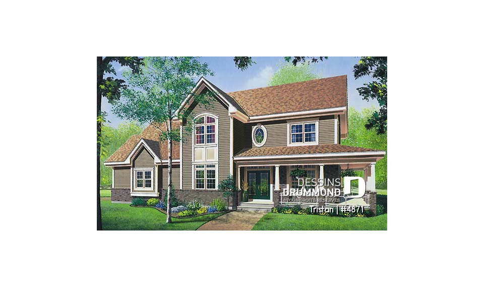 Vue avant – Modèle ORIGINAL - Tristan