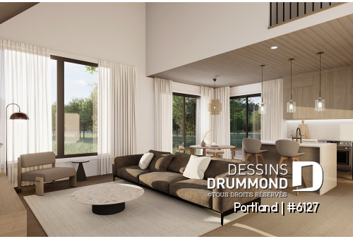 Photo Salle de séjour - Portland